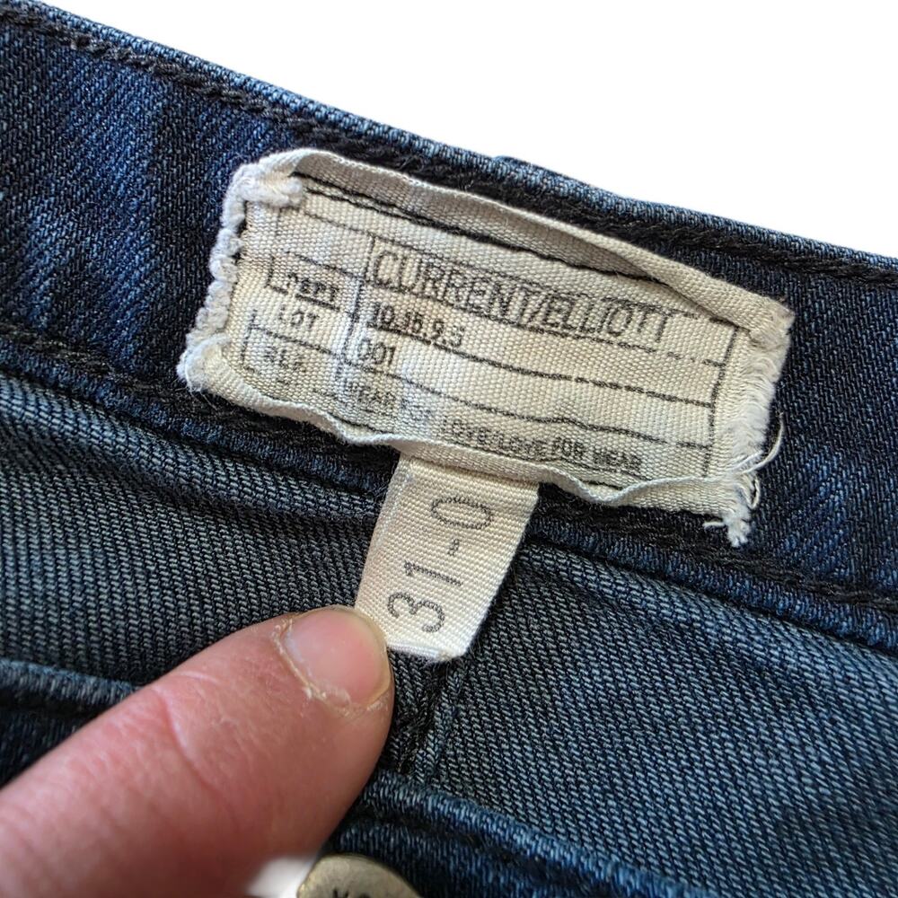 Current Elliot The Girl Crush Wide Leg Flare Jeans Size 31 - Picture 6 of 9